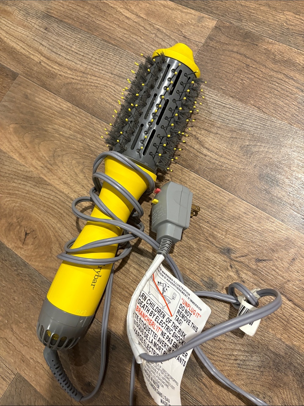 Dry bar Yellow Hot Air Round Brush Styler